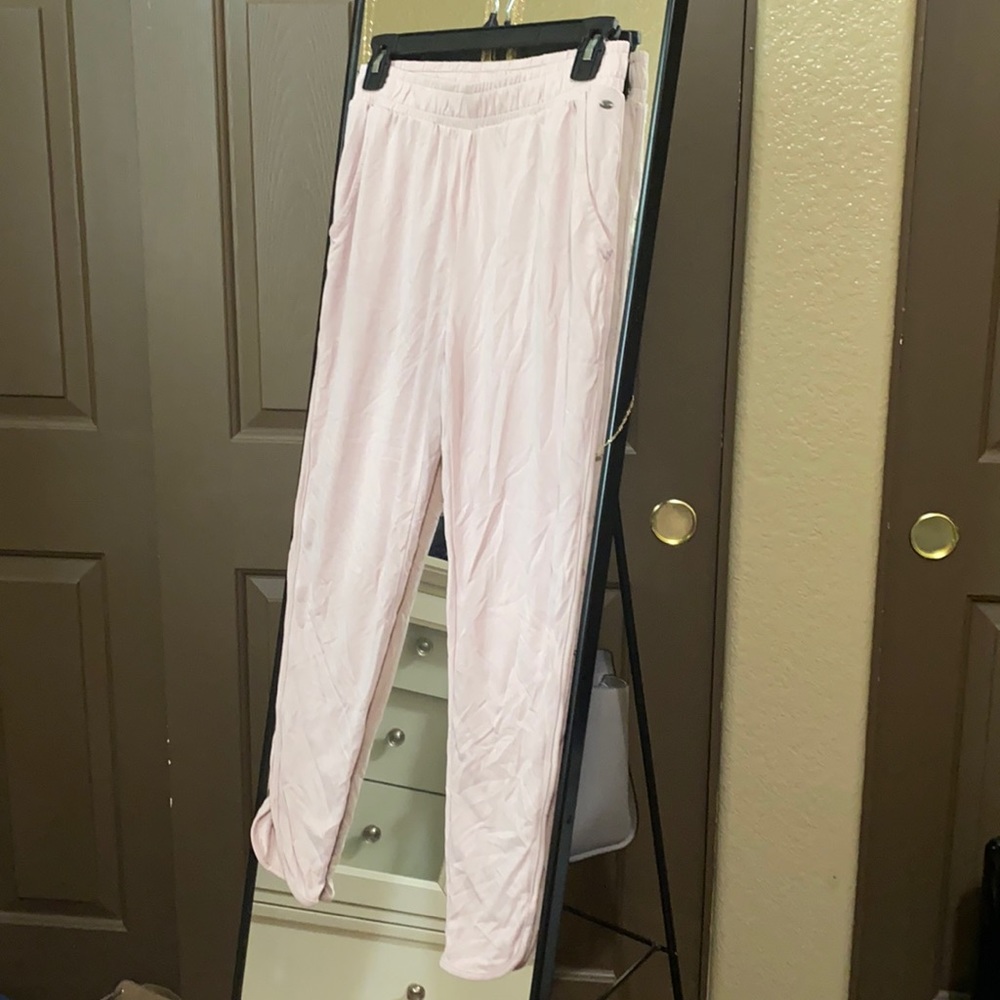 AEO pale pink joggers
